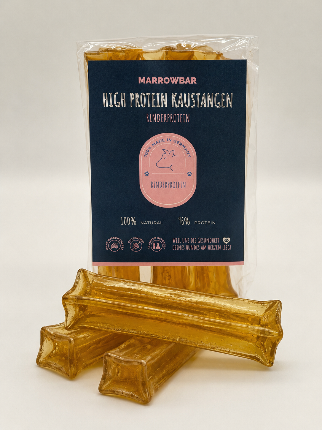 High Protein Kaustangen - Premium Rinderprotein-Snack
