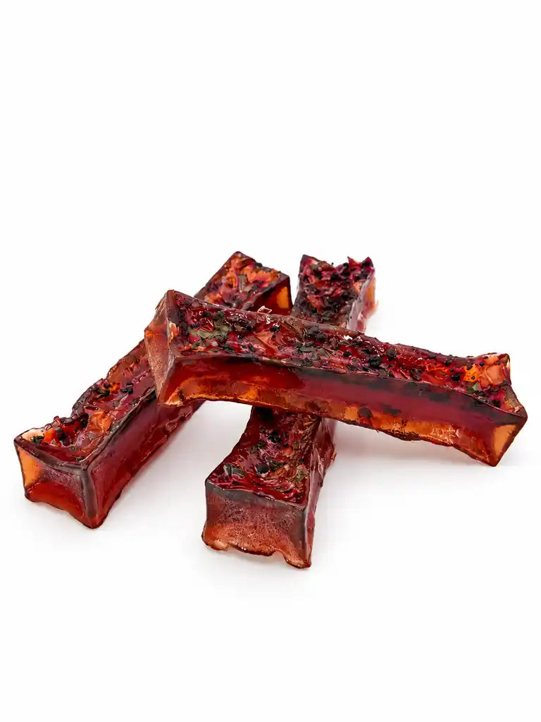 High Protein Kaustangen mit Gemüse - Premium Rinderprotein-Snack mit Gemüse