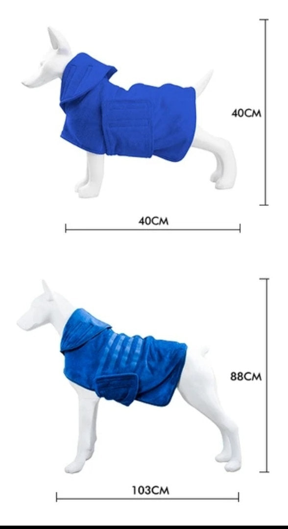 Hundebademantel