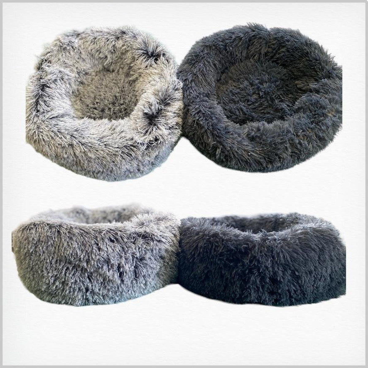 Rundes Hundebett – Wasserdicht & Waschbar