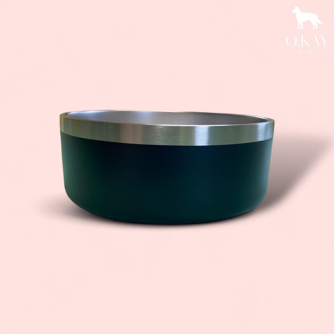 Futternapf aus Edelstahl