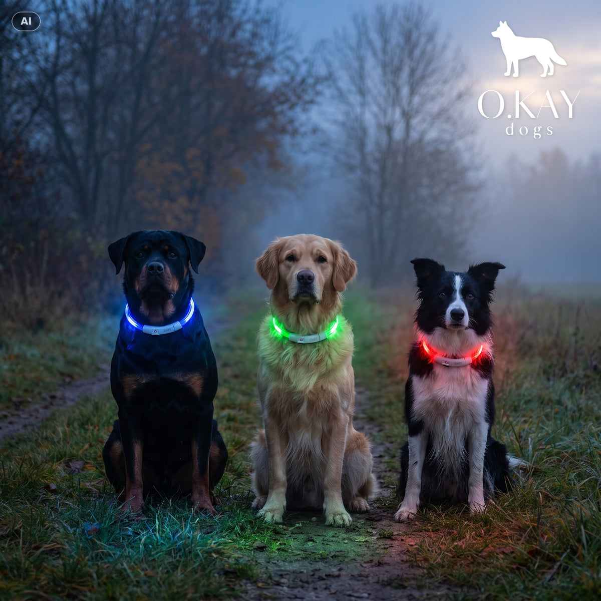 LED-Leuchthalsband