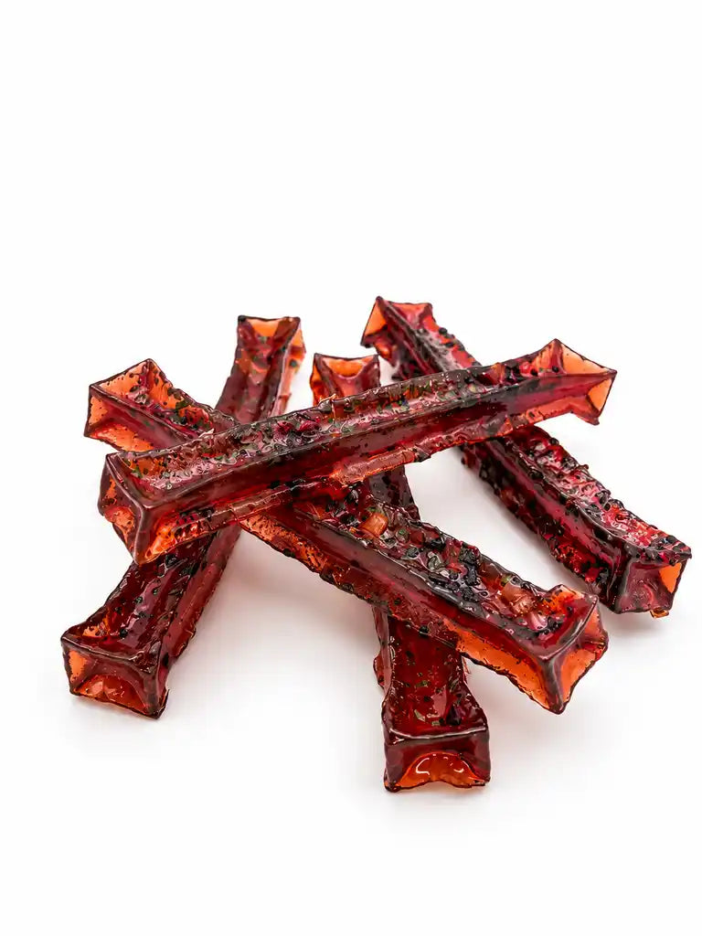 High Protein Kaustangen mit Gemüse - Premium Rinderprotein-Snack mit Gemüse